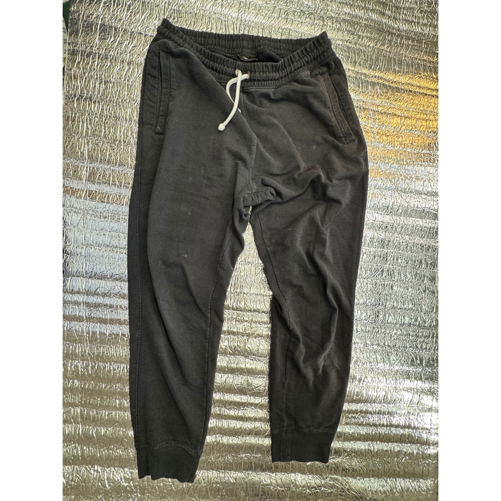 The North Face Mens Heritage Patch Joggers Black Sweatpants Size Medium